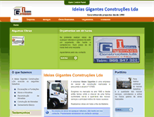 Tablet Screenshot of ideiasgigantes.com
